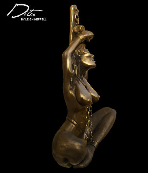 Dita Erotic Bondage Sculpture by Leigh Heppell